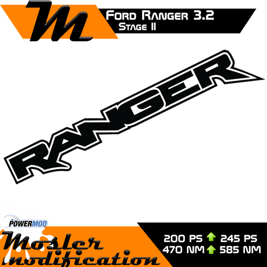Kennfeldoptimierung     Stage 2 Ford Ranger 3.2 l